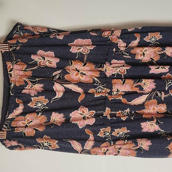 NWT Maurice’s Blue Floral Tube Top Strapless  Romper -Size S - Picture 11 of 13